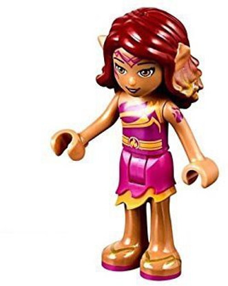 LEGO Figur Elves Elfen Azari Firedancer magenta  elf003  41074 41075  NEU 