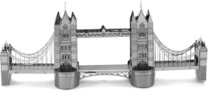 Fascinations Metal Earth London Tower Bridge 3D Metal Model Kit 