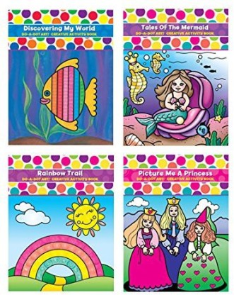 Do A Dot Art Tales of the Mermaid Creative Coloring Book 