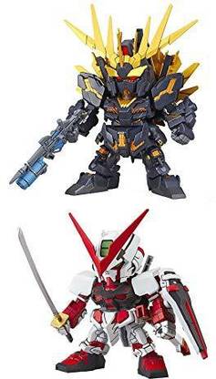 Genrc 2 Bandai Sd Ex Standard Gundam Assembly Models Astray Red Frame Unicorn Banshee Norn Destroy Mode Japan Import 2 Bandai Sd Ex Standard Gundam Assembly Models Astray Red Frame Unicorn
