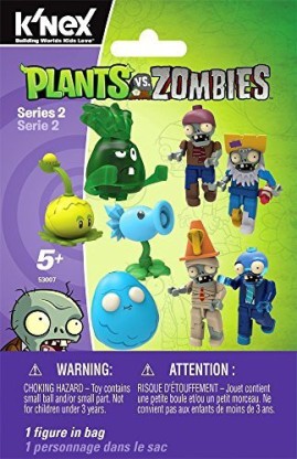 Knex Plants Vs Zombies Blind Bag series 1  blind bags new sealed x 4 