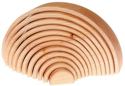 grimms 12 piece rainbow stacker