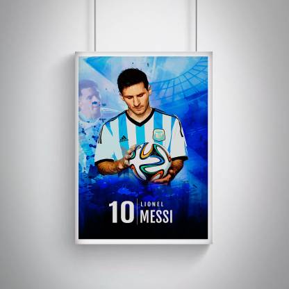 Cool Trendy Quirky Posters No 10 Lionel Messi Argentina Add Some Quirkiness To Your Walls Rolled Posters Frame Not Included 12 X 18 In Fine Art Print Quotes Motivation Typography Posters