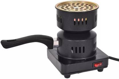 Fiiasa 2v 650w Metal Shisha Hookah Coal Burner Electric Stove With Insulated Rubber Handle Tong Coal