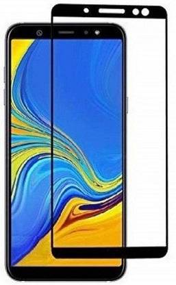 the best choice tempered glass guard for samsung a7 2018 5d curved color glass 5d tempered glass edge to edge 5d anti scratch glass black
