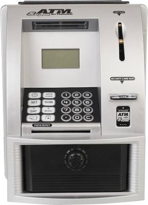 minimum tekort Beroep Aarushi ATM Machine with Digital Screen and Money Bank Machine Price in  India - Buy Aarushi ATM Machine with Digital Screen and Money Bank Machine  online at Flipkart.com