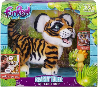 Furreal Roaring Tiger Christmas 2021 Furreal Friends Roarin Tyler The Playful Tiger 441 Mm Roarin Tyler The Playful Tiger Buy No Character Toys In India Shop For Furreal Friends Products In India Flipkart Com