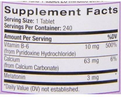 natrol melatonin 3 mg 240 tablets price