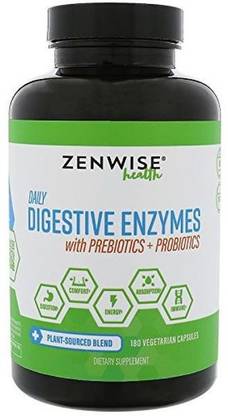 Zenwise Health Advanced Digestive Enzymes With Enzymes Probiotics Plant Sourced Blend 180 Caps Price In India Buy Zenwise Health Advanced Digestive Enzymes With Enzymes Probiotics Plant Sourced Blend 180