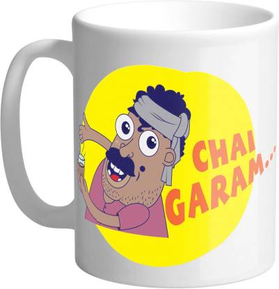 Giftszee Chai Garam Ceramic Coffee Mug Price in India - Buy Giftszee Chai  Garam Ceramic Coffee Mug online at 