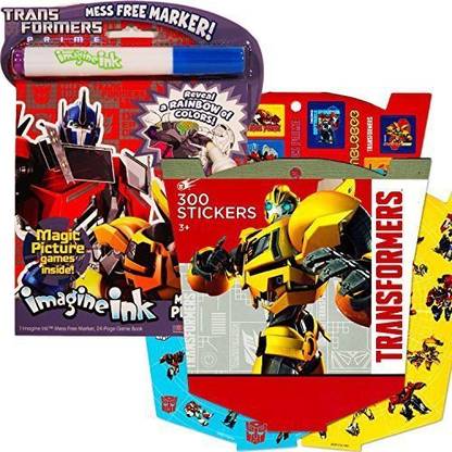 Download Transformers Imagine Ink Coloring Book Super Set With Over 300 Stickers Includes Mess Free Marker Imagine Ink Coloring Book Super Set With Over 300 Stickers Includes Mess Free Marker Shop For Transformers