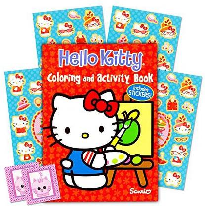 Download Sanrio Hello Kitty Coloring Book And Stickers 96 Pg Coloring Book And Over 80 Hello Kitty Stickers Plus Bonus Stickers Hello Kitty Coloring Book And Stickers 96 Pg Coloring