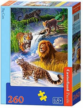tolerans asidite ücret  Castorland Big Cats Puzzle (260 Piece) - Big Cats Puzzle (260 Piece) . shop  for Castorland products in India. | Flipkart.com