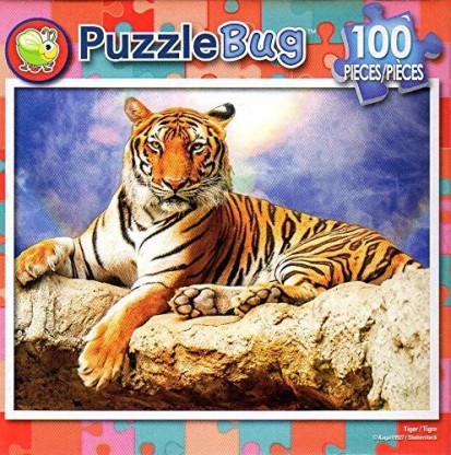 Tiger 100 Piece Puzzle 