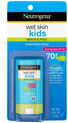 neutrogena wet skin face stick