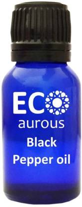 Eco Aurous Black Pepper Oil (Black Nigrum) 100% Pure & Natural Essential  Oil | Black