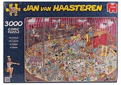 Jumbo Games Jan Van Haasteren The Circus 3000 Piece Jigsaw Puzzle By Jan Van Haasteren The Circus 3000 Piece Jigsaw Puzzle By Shop For Jumbo Games Products In India Flipkart Com