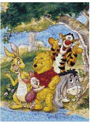 Buffalo Games Disney Photomosaic Winnie the Pooh and Friends 1026 