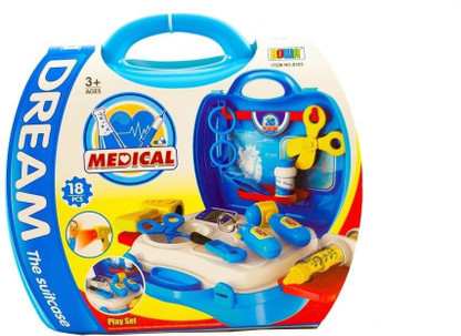 Dream suitcase medical kit playset 