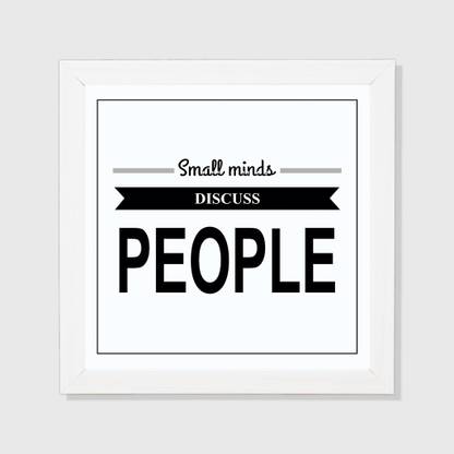 Small Mind White Framed Wall Hanging Motivational Frame For Office Study Room 8x8 Inch Paper Print Es Motivation Posters In India Art Design Nature And - Small Framed Wall Pictures Small Mind White Framed Wall Hanging Motivational Frame For Office Study Room 8x8 Inch Paper Print Es Motivation Posters In India Art Design Nature And - Small Framed Wall Pictures