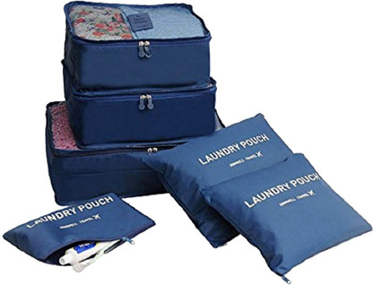PackNBuy 6 Pc Set Travel Organizer Bags 