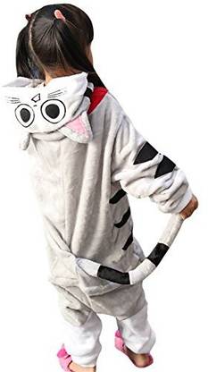 Genrc Amurleopard Kids Animal Pajamas One-Piece Cosplay Sleepwear Onesies  Pajamas Nightwear (7-8(Height:49