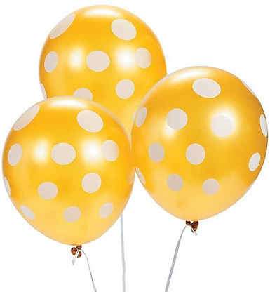 PartyballoonsHK Printed Polka Dot 