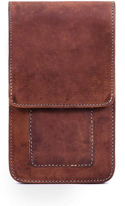 Goatter Leather 7 inch Pouch Price in