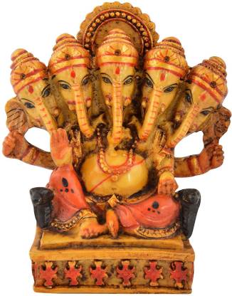 HOUZZPLUS Synthetic Panchmukhi Ganesh Idol - Ganesha murti - 5 face Ganesh  ji Statue Decorative Showpiece - 10 cm Price in India - Buy HOUZZPLUS  Synthetic Panchmukhi Ganesh Idol - Ganesha murti -