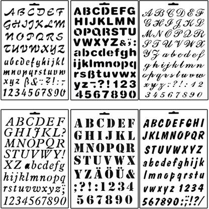 Asian Hobby Crafts Stencils For Sketching And Scrapbooking For Kids Set Of 6 Alphabet Assorted Alphabet Assorted Stencil Price In India Buy Asian Hobby Crafts Stencils For Sketching And Scrapbooking For