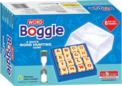 Toymate Word Boggle- A quick word hunting fun game for adults ...