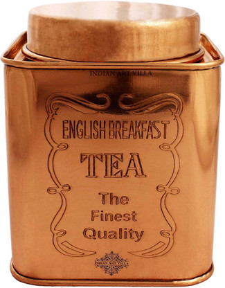 copper coffee container