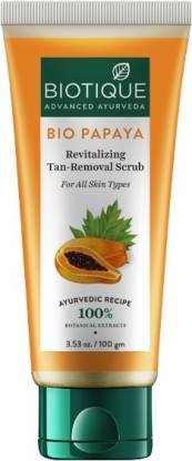 BIOTIQUE Bio Papaya Revitalizing Tan removal  Scrub