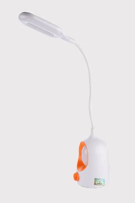 Docoss 3 Light Modes Rechargeable Led Desk Lamp Flexible Emergency Study Table Lamp Light Rechargable With Study Reading Led Light For Study Students Office With Warm White Lights Study Lamp Price In