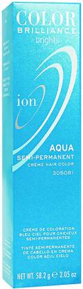 ION Color Brilliance Brights Semi-Permanent Hair Color Aqua , Black - Price in India, Buy ION Color Brilliance Brights Semi-Permanent Hair Color Aqua , Black Online In India, Reviews, Ratings & Features | ION Color Brilliance Brights Semi-Permanent Hair Color Aqua , Black - Price in India, Buy ION Color Brilliance Brights Semi-Permanent Hair Color Aqua , Black Online In India, Reviews, Ratings & Features |