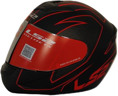 LS2 Fire Motorbike Helmet