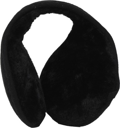 LroHan Mens Foldable Ear Muffs PU Leather Earmuffs Winter Outdoor Ear Warmers 