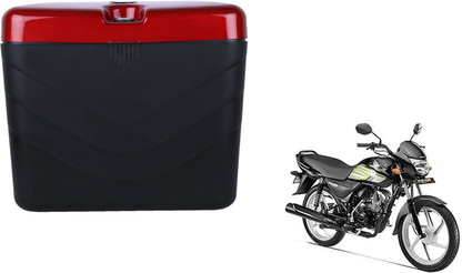 AutoVHPR Luggage Box Black, Red Plastic 