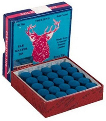 Pool Billiards Cue Tips.. Elk 10mm. Snooker 
