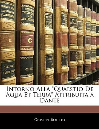 Aqua Et Terra Attribuita a Dante 