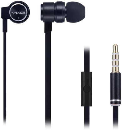 Metal Earphone Super Bass Wired Headset 