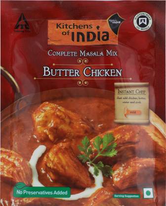 Kitchens Of India Butter Chicken Kitchens Of India Butter Chicken Masala Mix 80 G Price In India Buy Kitchens Of India Butter Chicken Masala Mix 80 G Online At Flipkart Com