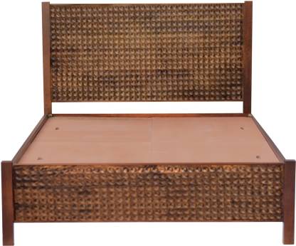 Best Design Array Sheesham Solid Wood King Bed – InLiving