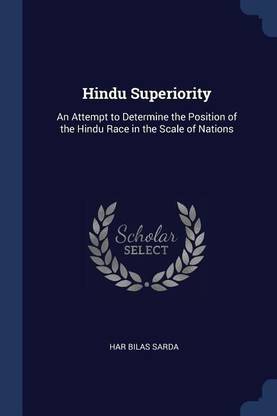 Hindu Superiority Buy Hindu Superiority By Sarda Har Bilas At Low Price In India Flipkart Com