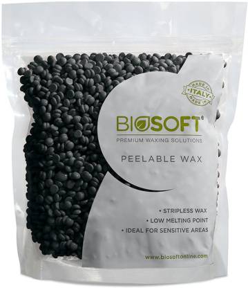 Biosoft BIOSOFT'S charcoal peelables wax Wax - Price in India, Buy Biosoft  BIOSOFT'S charcoal peelables wax Wax Online In India, Reviews, Ratings &  Features 