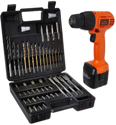 9.6 Volt Cordless Keyless Chuck Drill
