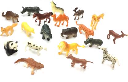 Assemble Land Animal Kingdom Wild Animals Set Pack of 20 - Land Animal  Kingdom Wild Animals Set Pack of 20 . Buy Animal Kingdom toys in India.  shop for Assemble products in India. 