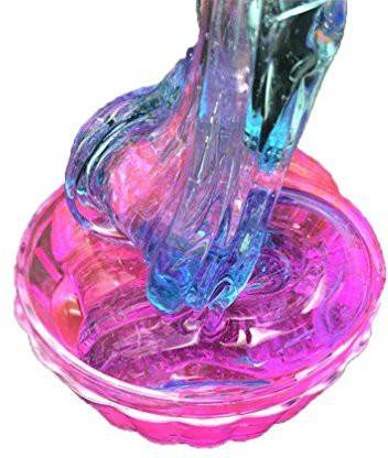 Fiaya Gradient Beautiful Color Mixing Clear Slime Crystal Mud Putty Scented Stress Kids Clay Toy 60ml A Gradient Beautiful Color Mixing Clear Slime Crystal Mud Putty Scented Stress Kids Clay Toy