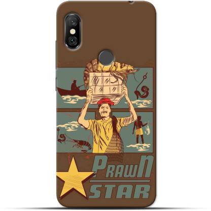 Saavre Back Cover for Prone Star,Sea Food for REDMI NOTE 6 PRO
