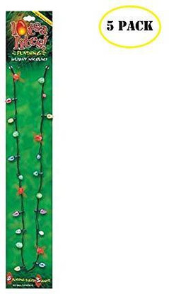Lotsa lights holiday necklace Clearance